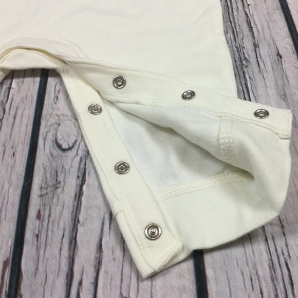 Gap Boys 3-6 Month Gray White Bear Romper - Picture 3 of 4